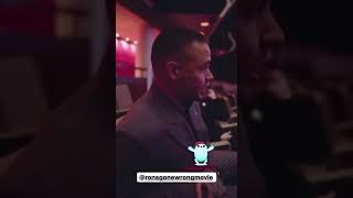 Liam In The Cinema Theatre To Watch Rons Gone Wrong