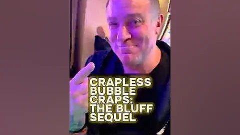 Bubble Craps for Bluff Round Two! We Don't Give Up! #craps #casino #bubblecraps #gambling