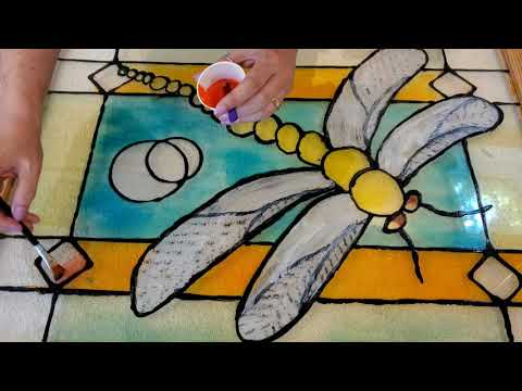 How to Remove or Restore Faux Stained Glass Designs