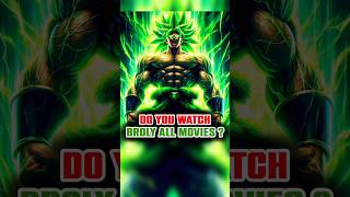 Dragon Ball Z Broly Movies 