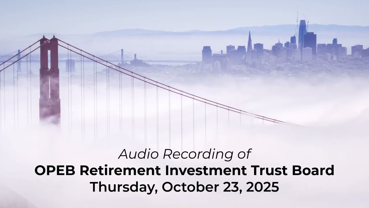 OPEB Retirement Investment Trust Board - October 2025
