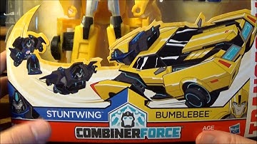 Transformers combiner force Bumblebee and Stuntwing