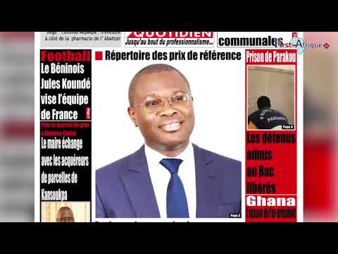 First Afrique Tv vous présente La REVUE DES TITRES du Mercredi 09 Septembre  2020