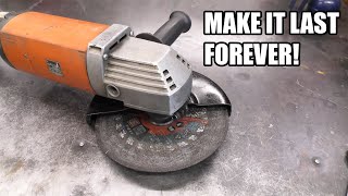 Always Do This To Your Angle Grinder!