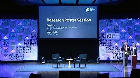 MIT Quest for Intelligence Launch: Student Poster Session Introduction