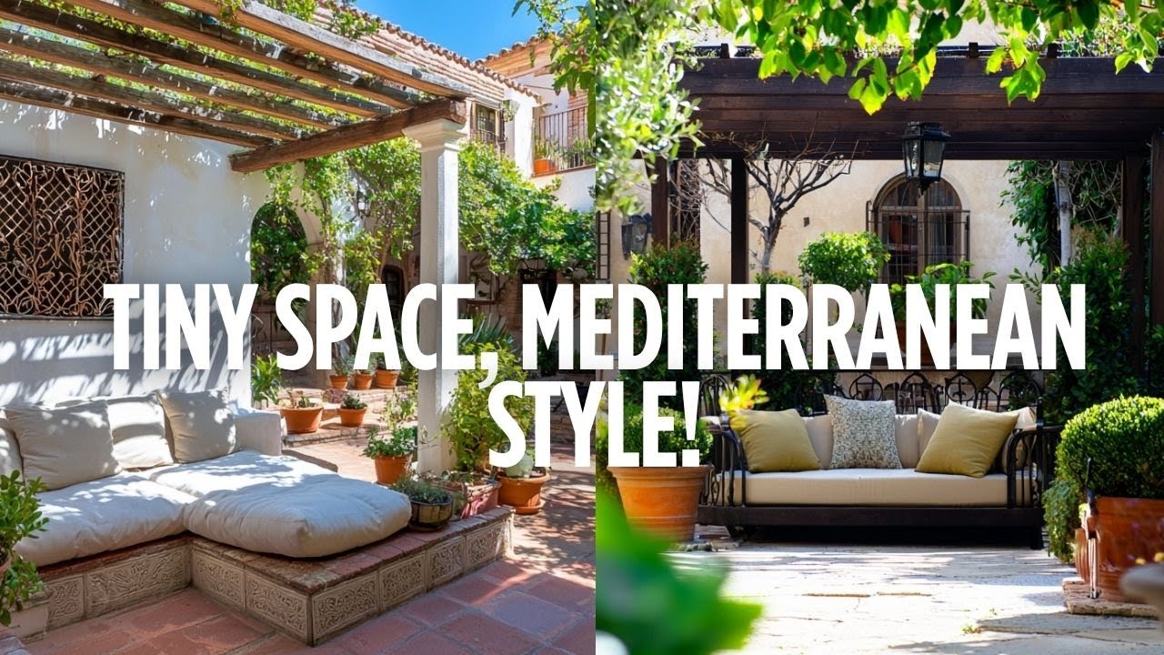Small Mediterranean Garden Ideas: Transform Tiny Spaces with Timeless Italian Style