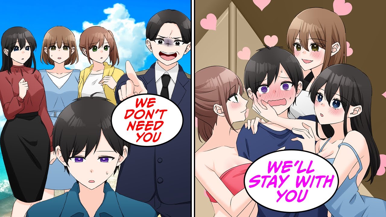 [Manga Dub] We were stranded on a deserted island with my exes [RomCom]