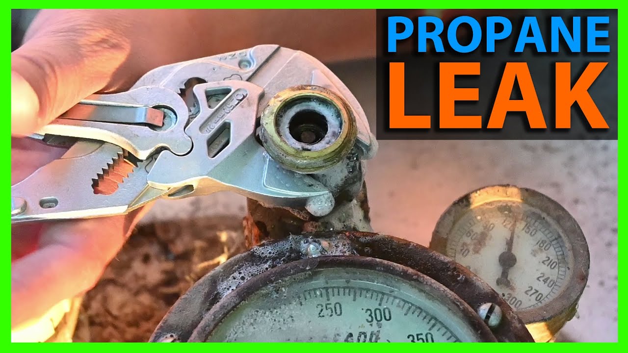 How To Find a Propane Tank Leak & Possible Fixes REPAIR ONLY IF