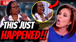 Whoopi 'The View' Host SCREAMS At FOX NEWS Host Judge Jeanine After She SAYS THIS LIVE ON AIR