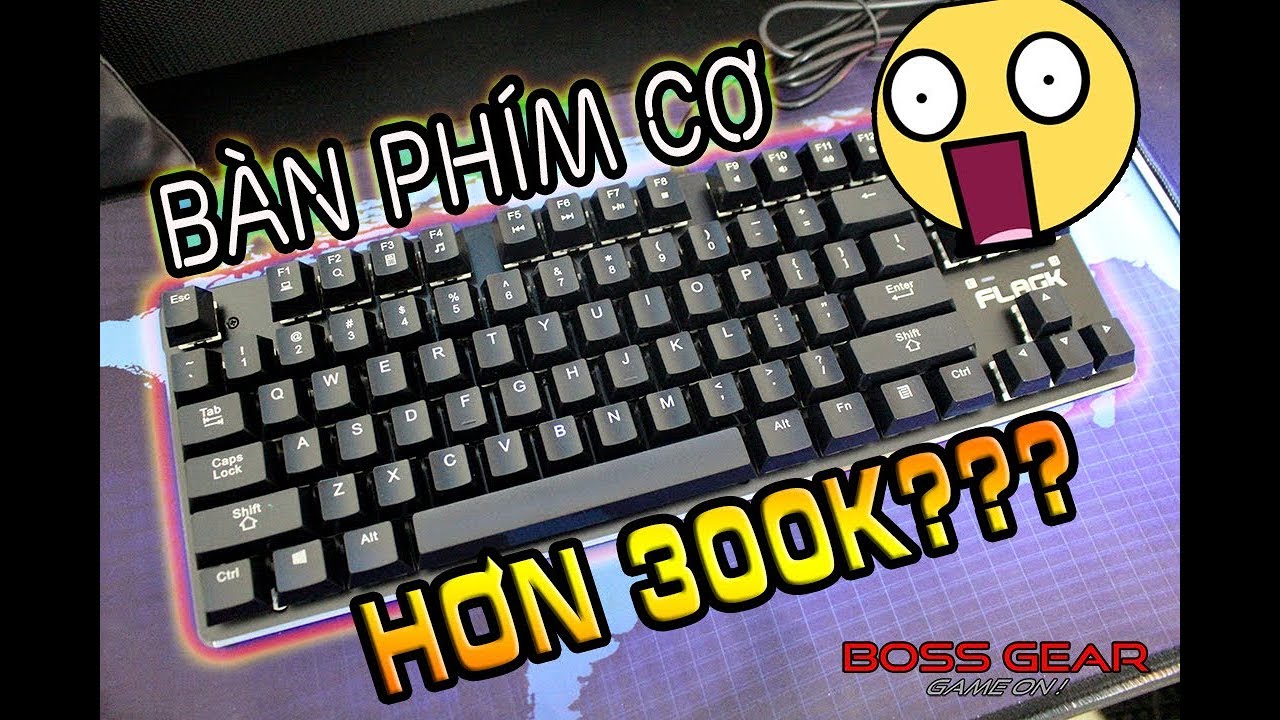 Bàn Phím Cơ Giá Cực Thấp Nhưng Chất Lượng Cực Ngon! FLAGK 87K