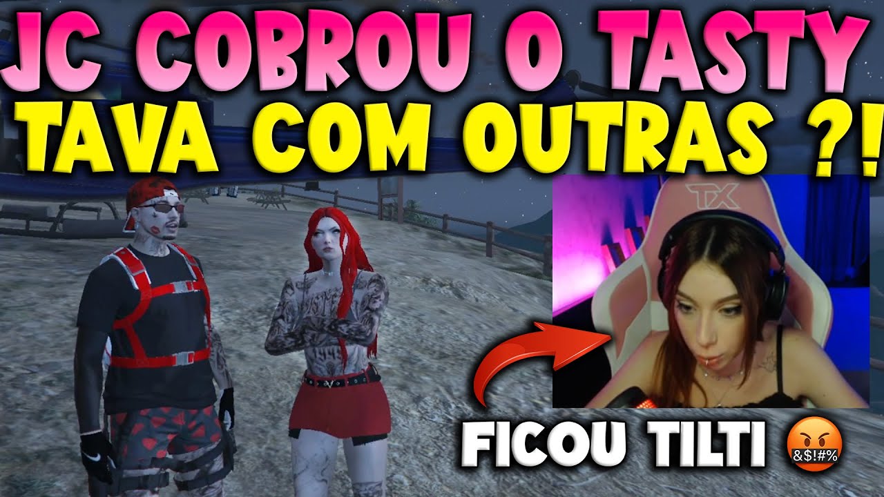 JC FOI COBRAR O TASTY, ELE TAVA COM OUTRAS 💔😠+ TROCAÇÃO NA PISTA  #jcrp #bkinho