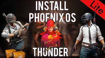 How to Dual Boot Phoenix OS Thunder Lite (UEFI) with Download Links | Easy method | Low End PC |