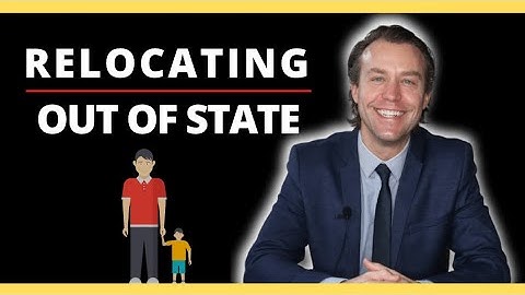 Relocation Out Of State With Your Child/Children