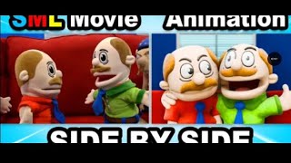SML Movie VS Animation! (Full Side-By-Side Comparison) Reaction