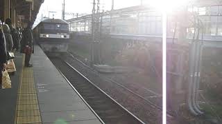 2019 01　JR・東海道線　米原駅　EF210 121