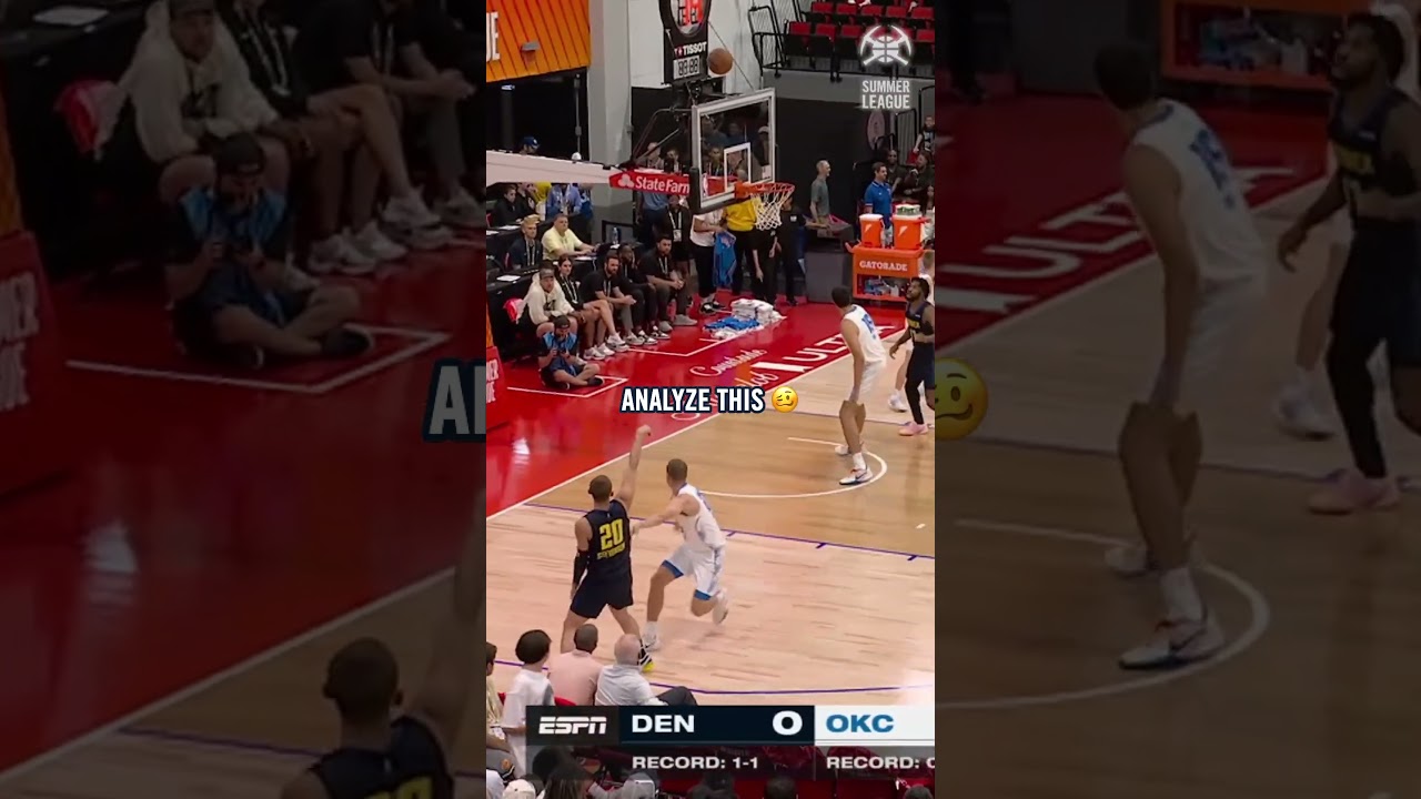 Game just started and he broke some ankles