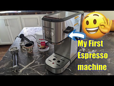#founditonamazon My first Espresso Coffee Machines with Steamer by ILAVIE