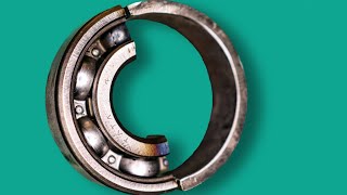 Smart way to remove a Bearing | use bread to make a bearing puller | easy way to remove the bearing