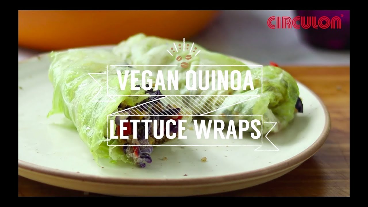 Vegan Quinoa Lettuce Wrap | Chef Varun Arora