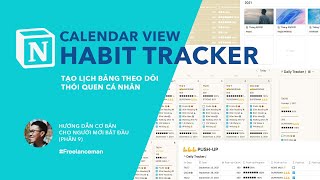 NOTION HABIT TRACKER - How to Create a Convenient Personal Habit Tracker - Notion Series #8 screenshot 5