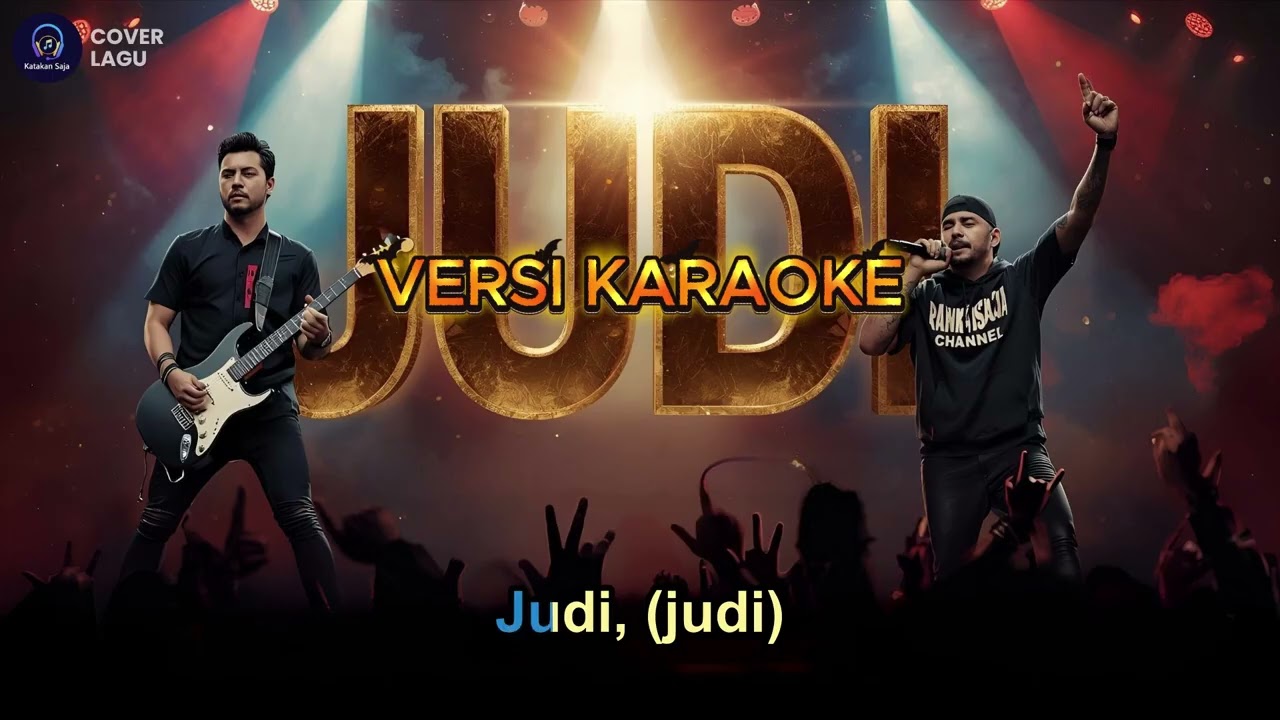 🎤 Judi – Rhoma Irama (Karaoke Rock Rap Dangdut Version) | Tanpa Vokal | Katakan Saja