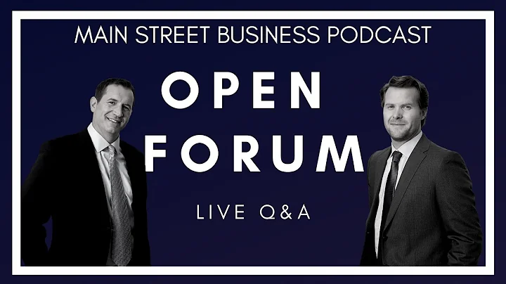 Main Street Business Podcast | Open Forum