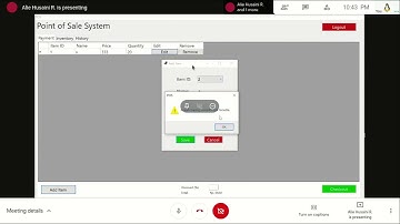 Presentasi Aplikasi Point of Sale