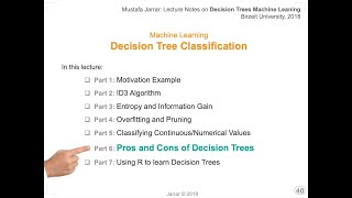 Decision Tree Learning P67