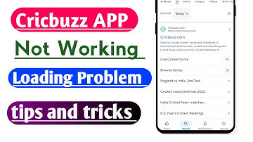Cricbuzz App Not Working Problem | Cricbuzz App is not opening, problem fixed