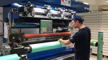 Staggered mounting on VP-HT plate mounter