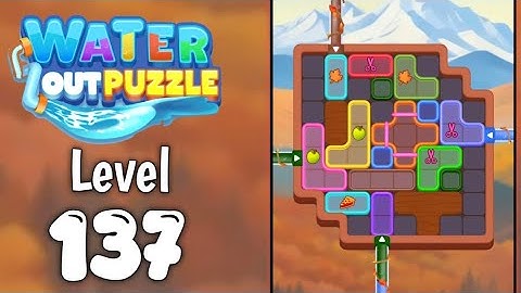 Water Out Puzzle Level 137 Walkthrough