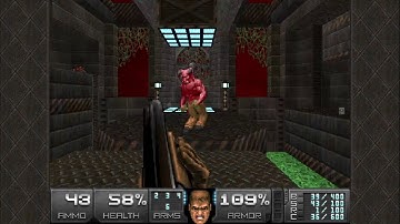 DOOM 2 - Back to Saturn X (Map 21: Failed Experiments & Trashed Aircraft): Ultra Violence 100%