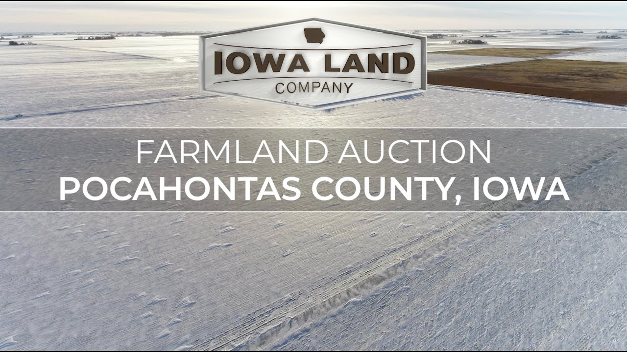 Pocahontas County, Iowa 74.03 +/ Acres Farmland Auction YouTube