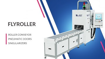 FlyRoller - Laser system with conveyor for brake discs - LASIT