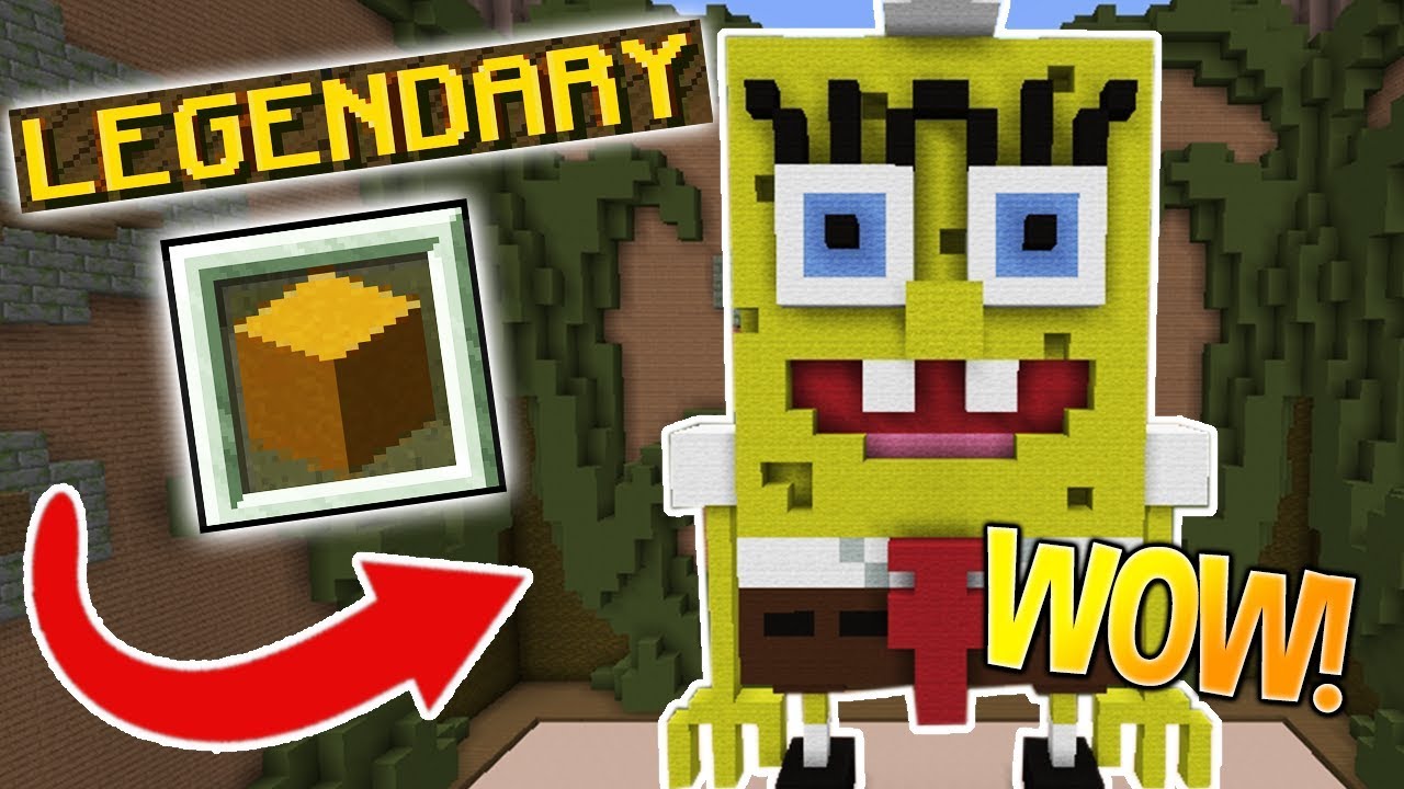 LEGENDARY SPONGEBOB! (Minecraft Build Battle) - YouTube