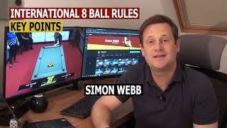 International 8 Ball Rules | Key Points
