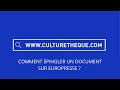 Tuto 20  comment pingler un document sur europresse 