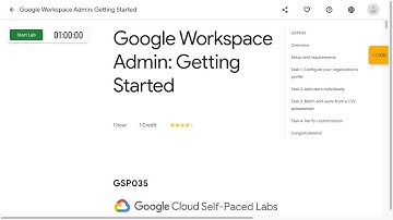 Google Workspace Admin Getting Started