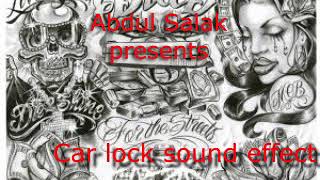 Car Lock Sound Effect