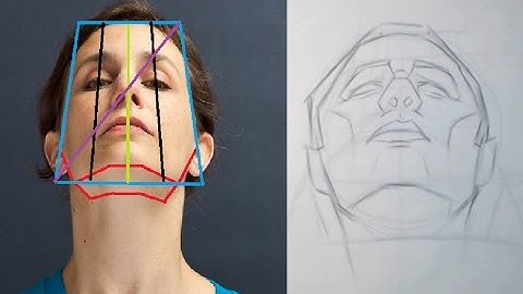 Head Proportions Part 4 -- Draw Faces in Extreme Angles and Perspective Art