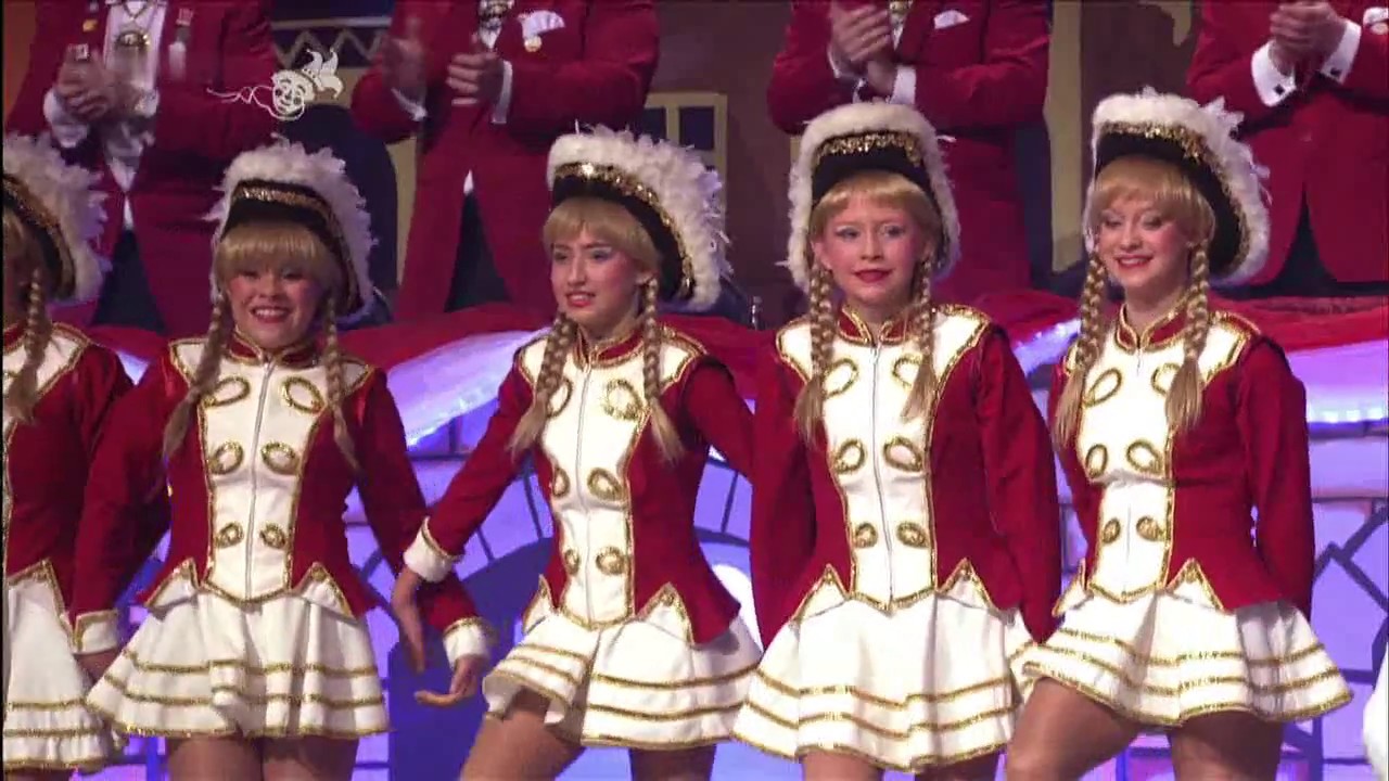 Grosse Garde 'M'r sin nit so' - Gardetanz bei Alleh hopp Saarbrücken 2017