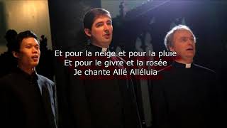 Video thumbnail of "Les Prêtres Alleluia hallelujiah"