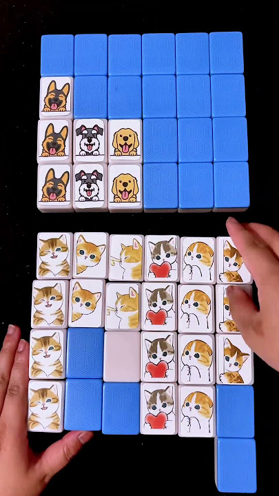 0144 Cat or Dog? Mahjong Nine