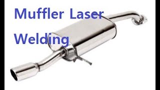 Laser welding (Equidistant from the weld line, perpendicular to the weld surface, constant  speed)