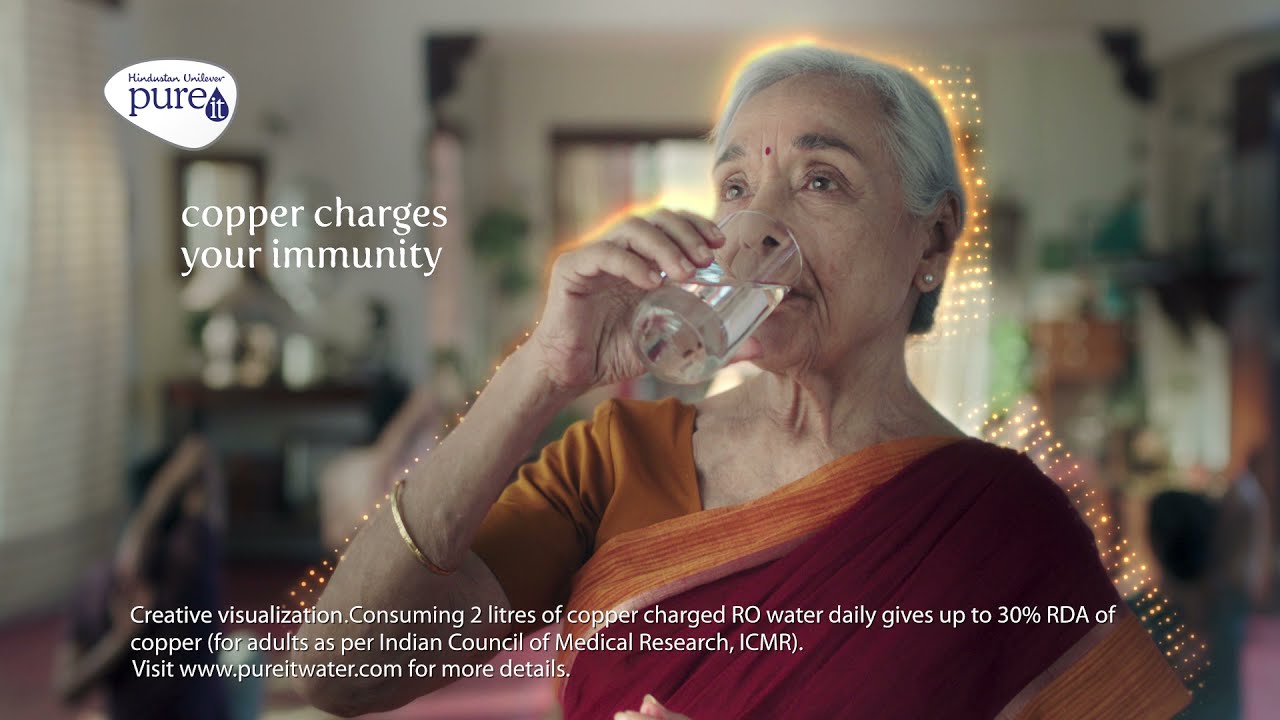 Pureit Copper RO – Immunity boosting Copper infused in RO water (6+20 sec English V2)