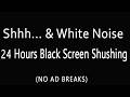 Baby Sleep Music 💤 Showdown 24 Hours Shh vs White Noise for Colic Relief 💤 Mozart & Brahms Lullabies