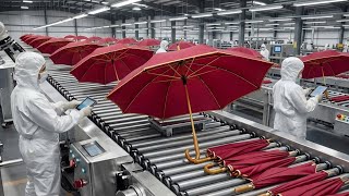 Inside Umbrella Factory – How Thousands of Umbrellas Are Made Daily!
