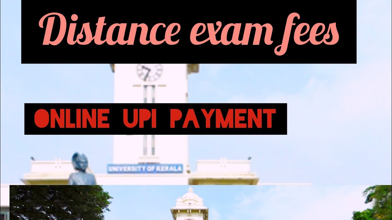 Kerala University Distance Education Exam Fee Online Payment YouTube kerala-university-distance-education-exam-fee-online-payment-youtube