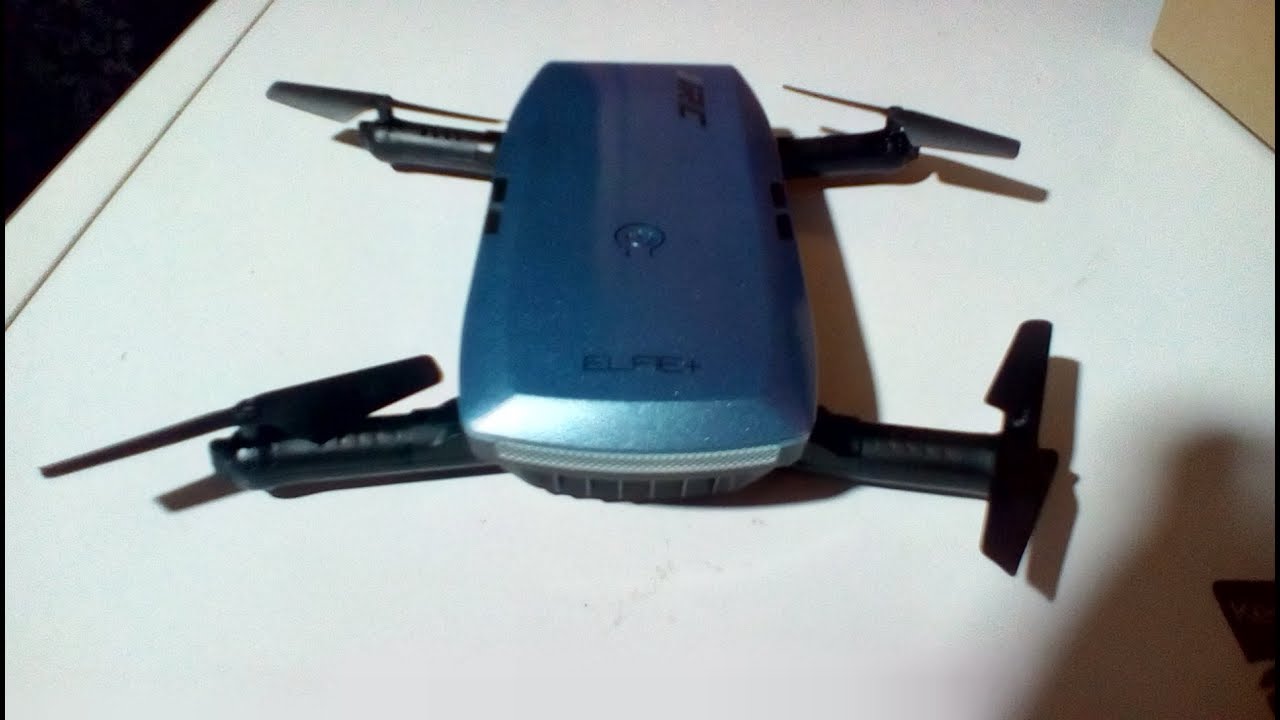 JJRC ELFIE PLUS H47 720p first look Unboxing review quick