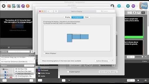 ProPresenter 6 Tutorial: Using the stage display vertically